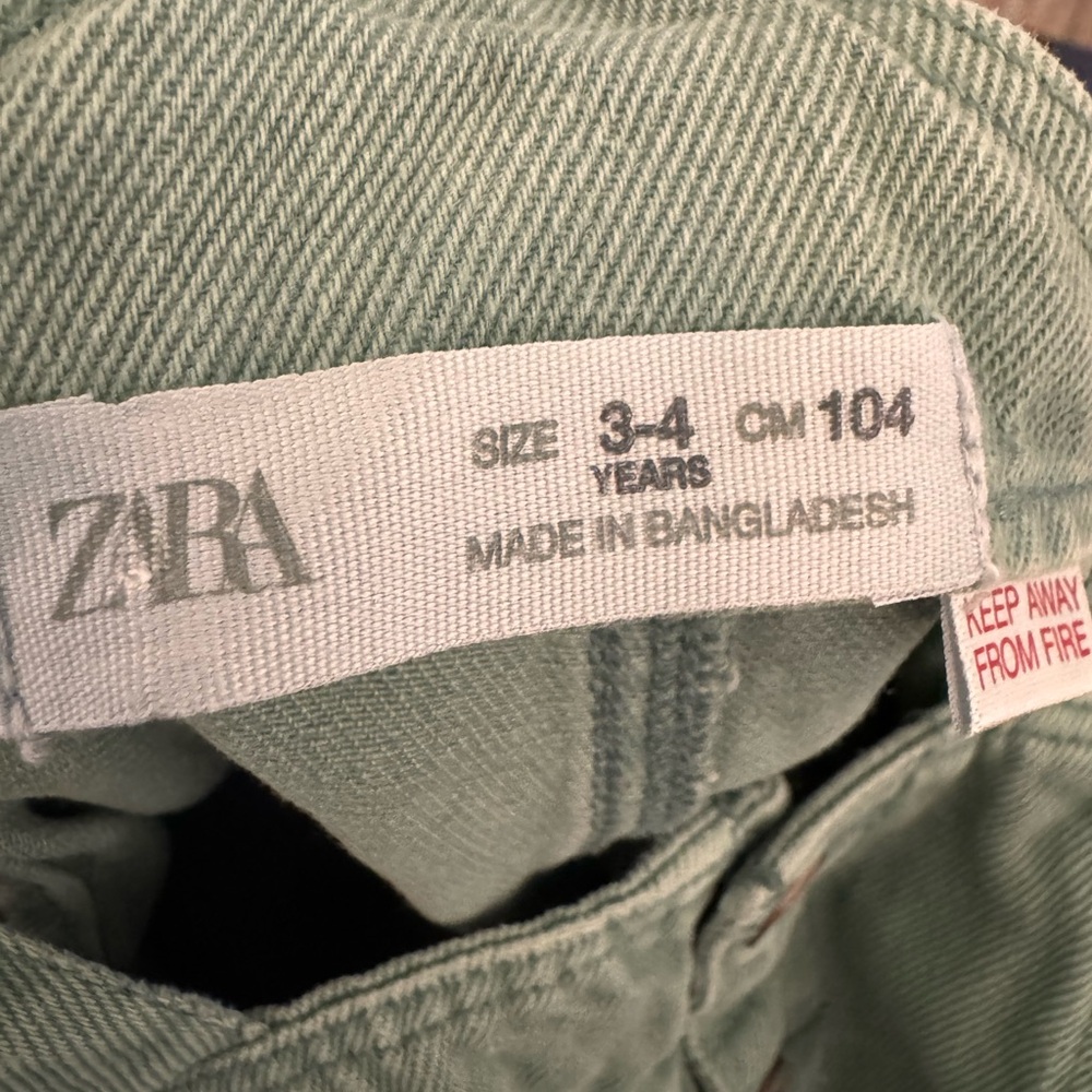 Zara Green Pants for Kids